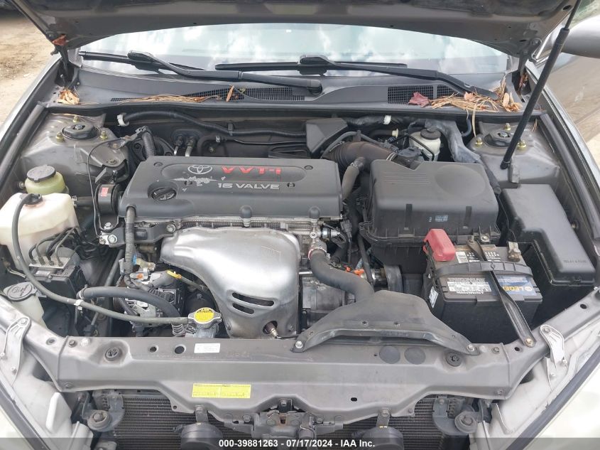 2005 Toyota Camry Le VIN: 4T1BE32K75U603291 Lot: 39881263