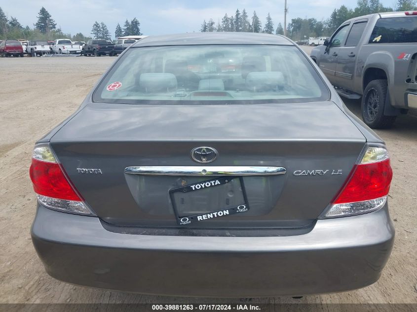 2005 Toyota Camry Le VIN: 4T1BE32K75U603291 Lot: 39881263