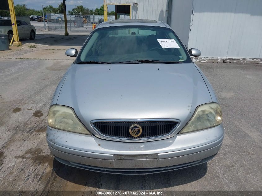 2003 Mercury Sable Ls Premium VIN: 1MEFM55S23G621837 Lot: 39881275