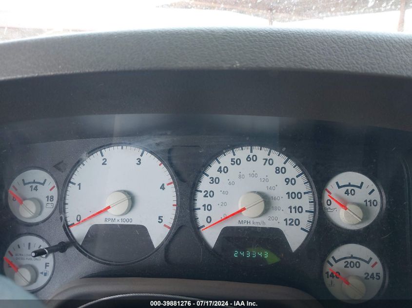 2007 Dodge Ram 2500 Laramie VIN: 3D3KS29A47G841147 Lot: 39881276