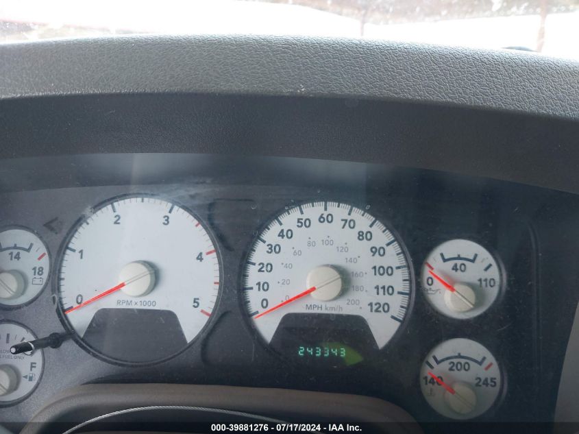 2007 Dodge Ram 2500 Laramie VIN: 3D3KS29A47G841147 Lot: 39881276