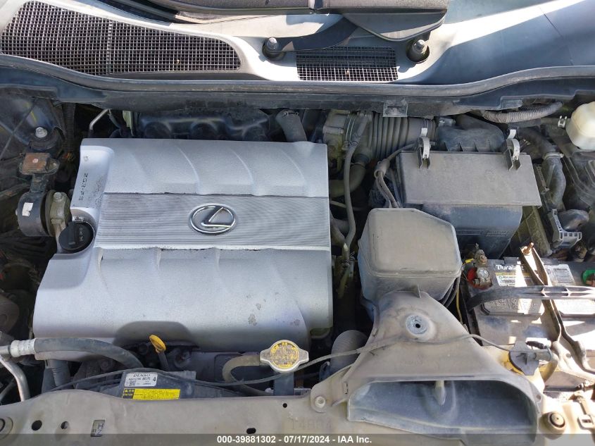 2012 Lexus Rx 350 VIN: 2T2BK1BA2CC140491 Lot: 39881302