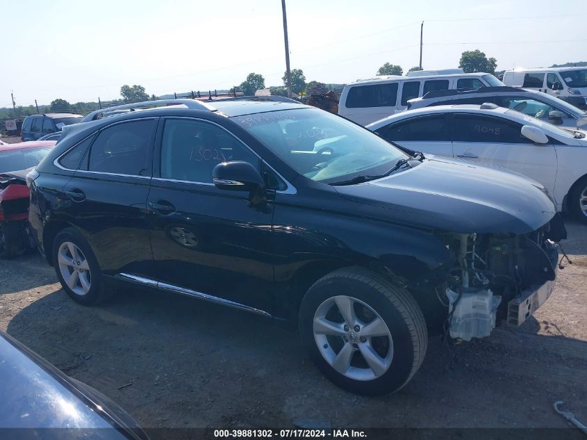 2012 Lexus Rx 350 VIN: 2T2BK1BA2CC140491 Lot: 39881302