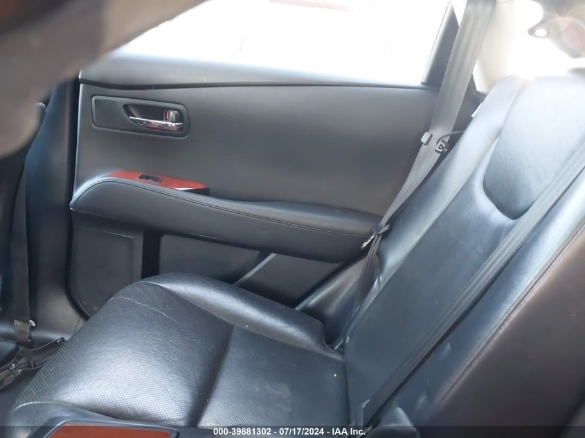 2012 Lexus Rx 350 VIN: 2T2BK1BA2CC140491 Lot: 39881302