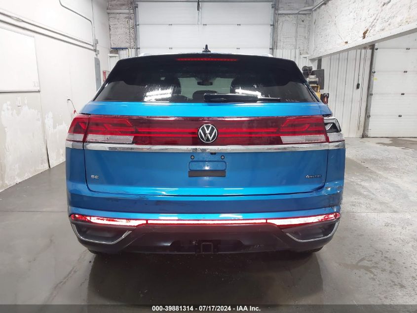 2024 Volkswagen Atlas Cross Sport Se VIN: 1V2HE2CA4RC234382 Lot: 39881314