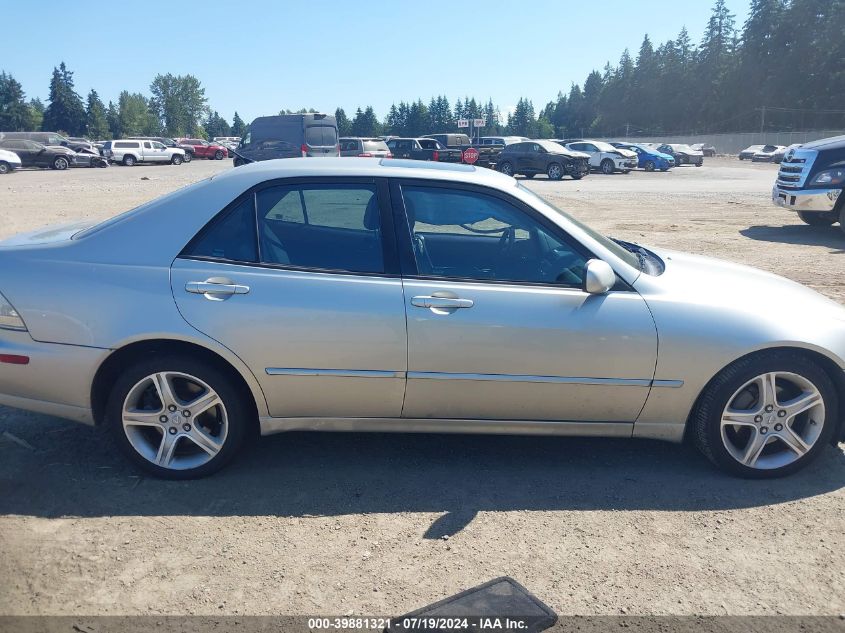 2002 Lexus Is 300 VIN: JTHBD192520043029 Lot: 39881321