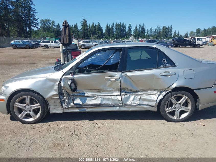 2002 Lexus Is 300 VIN: JTHBD192520043029 Lot: 39881321