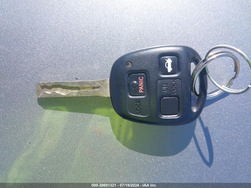 2002 Lexus Is 300 VIN: JTHBD192520043029 Lot: 39881321