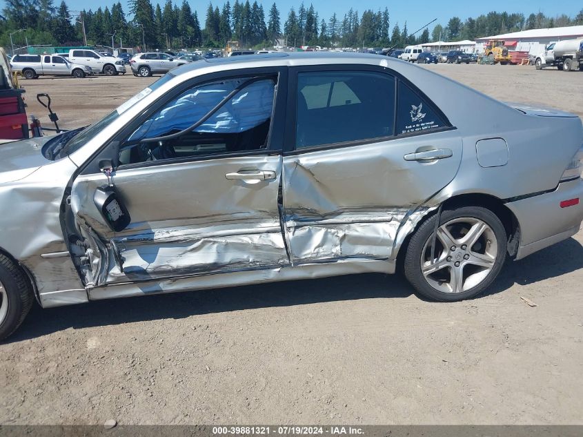 2002 Lexus Is 300 VIN: JTHBD192520043029 Lot: 39881321