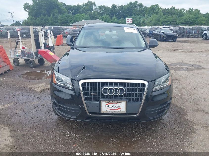 2012 Audi Q5 2.0T Premium VIN: WA1LFAFP3CA096589 Lot: 39881340