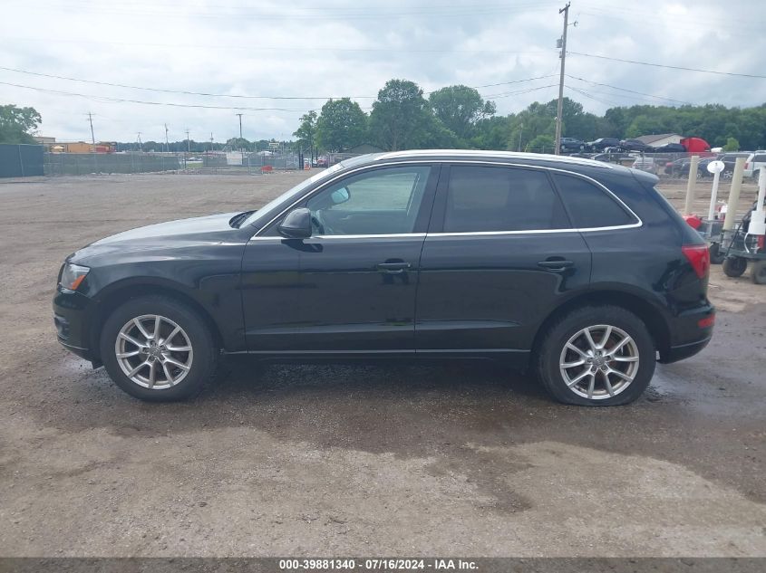 2012 Audi Q5 2.0T Premium VIN: WA1LFAFP3CA096589 Lot: 39881340