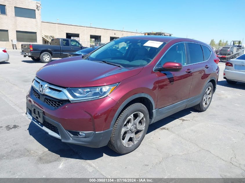 2018 Honda Cr-V Ex-L/Ex-L Navi VIN: 7FARW2H83JE071874 Lot: 39881354