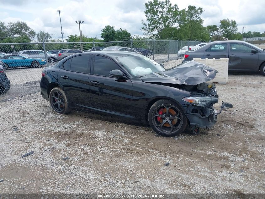 2019 Alfa Romeo Giulia Ti Sport Awd VIN: ZARFANBN0K7609344 Lot: 39881356