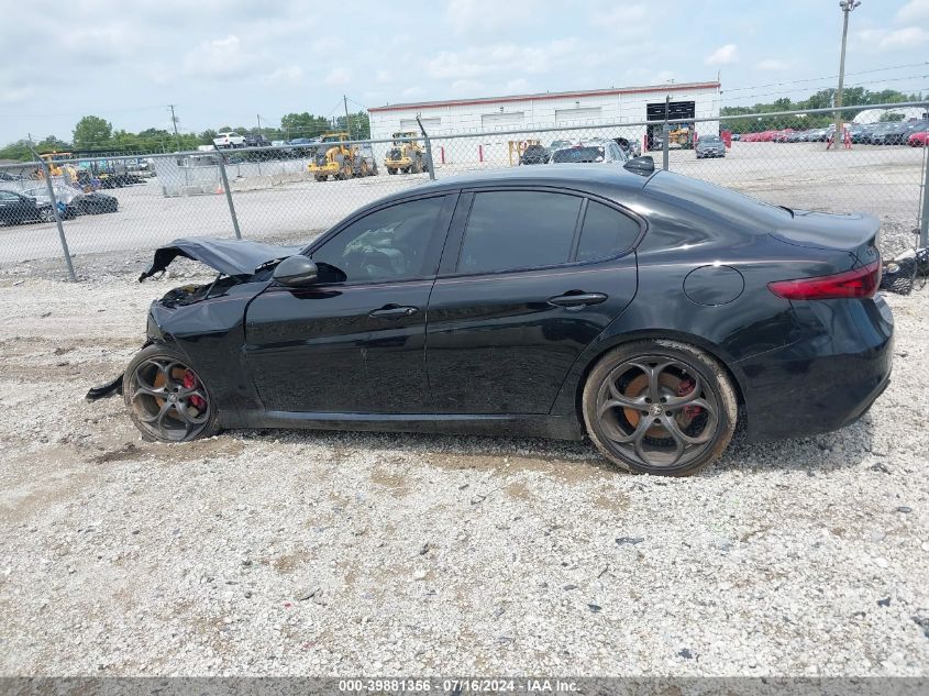 2019 Alfa Romeo Giulia Ti Sport Awd VIN: ZARFANBN0K7609344 Lot: 39881356