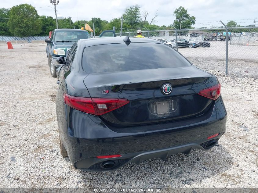 2019 Alfa Romeo Giulia Ti Sport Awd VIN: ZARFANBN0K7609344 Lot: 39881356