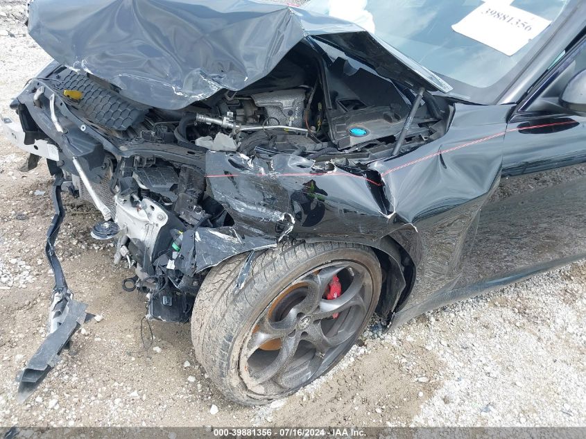 2019 Alfa Romeo Giulia Ti Sport Awd VIN: ZARFANBN0K7609344 Lot: 39881356