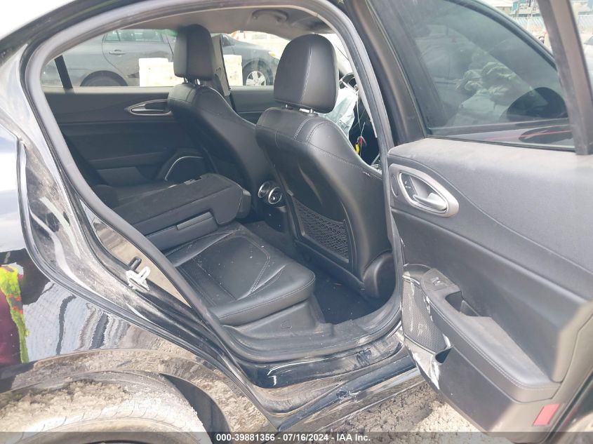 2019 Alfa Romeo Giulia Ti Sport Awd VIN: ZARFANBN0K7609344 Lot: 39881356