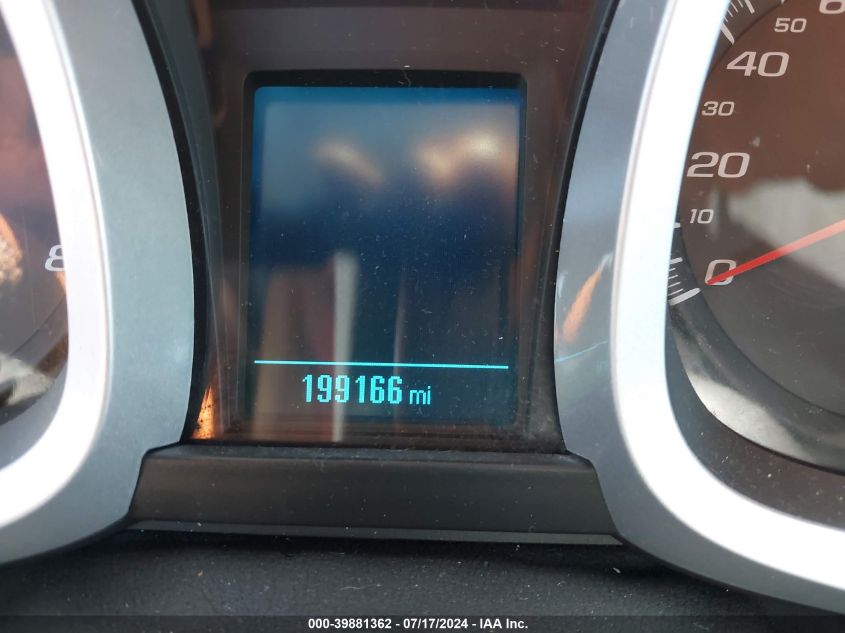 2013 Chevrolet Equinox 1Lt VIN: 2GNALDEK8D6198876 Lot: 39881362