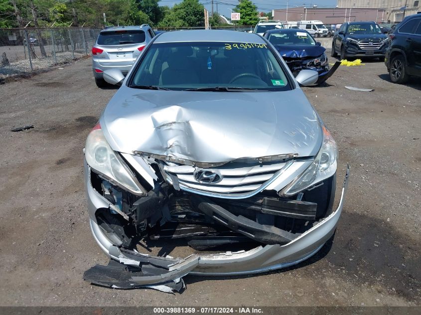 2013 Hyundai Sonata Gls VIN: 5NPEB4AC8DH609765 Lot: 39881369