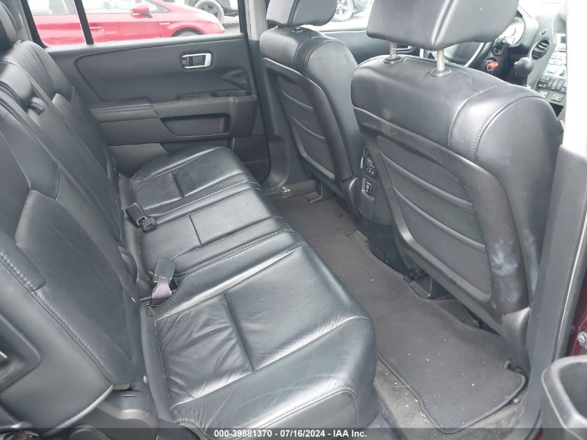 2011 Honda Pilot Ex-L VIN: 5FNYF3H7XBB005103 Lot: 39881370