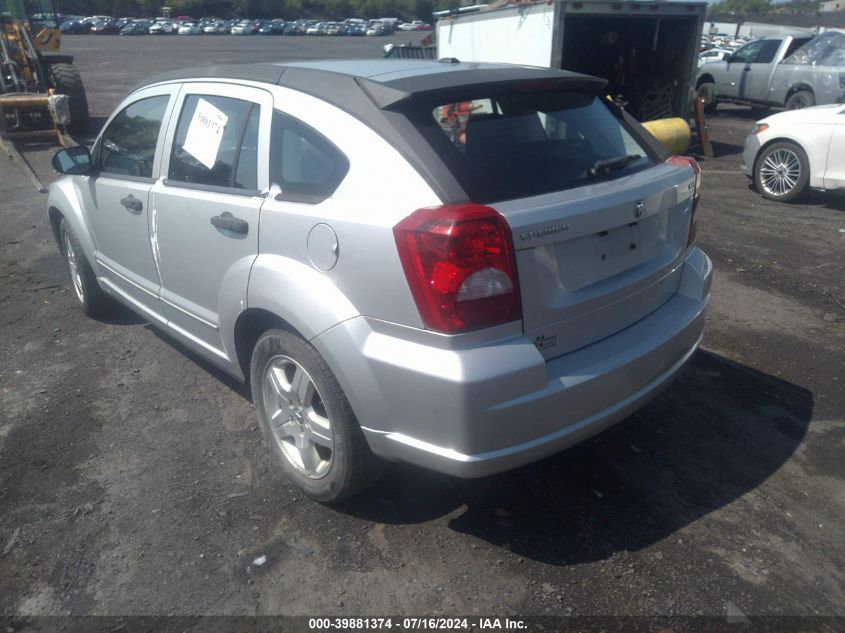 2008 Dodge Caliber Sxt VIN: 1B3HB48BX8D548944 Lot: 39881374