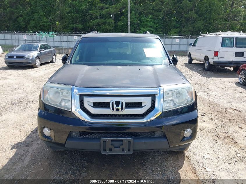 2011 Honda Pilot Ex-L VIN: 5FNYF3H50BB031594 Lot: 39881380