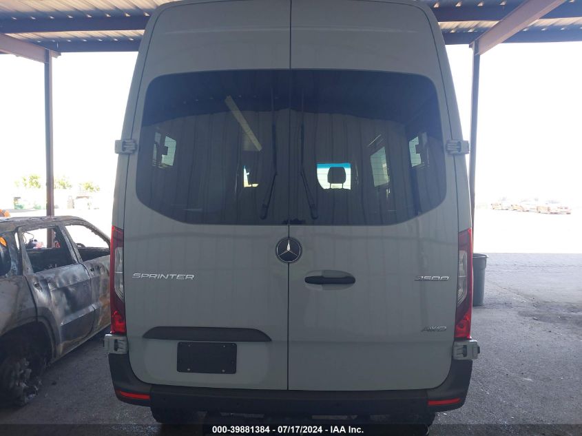 2023 Mercedes-Benz Sprinter 2500 Standard Roof 4-Cyl Diesel Ho VIN: W1W4NBVYXPT120057 Lot: 39881384