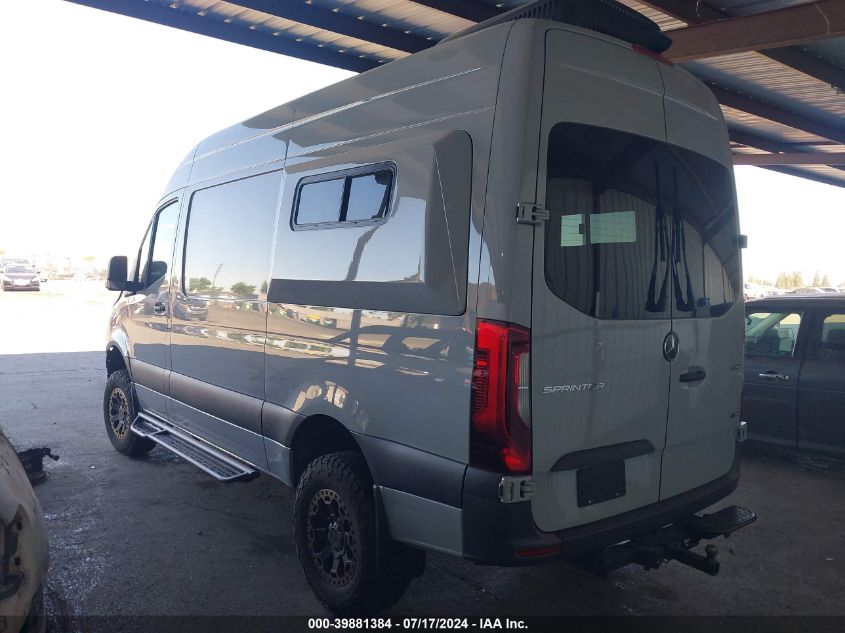 2023 Mercedes-Benz Sprinter 2500 Standard Roof 4-Cyl Diesel Ho VIN: W1W4NBVYXPT120057 Lot: 39881384