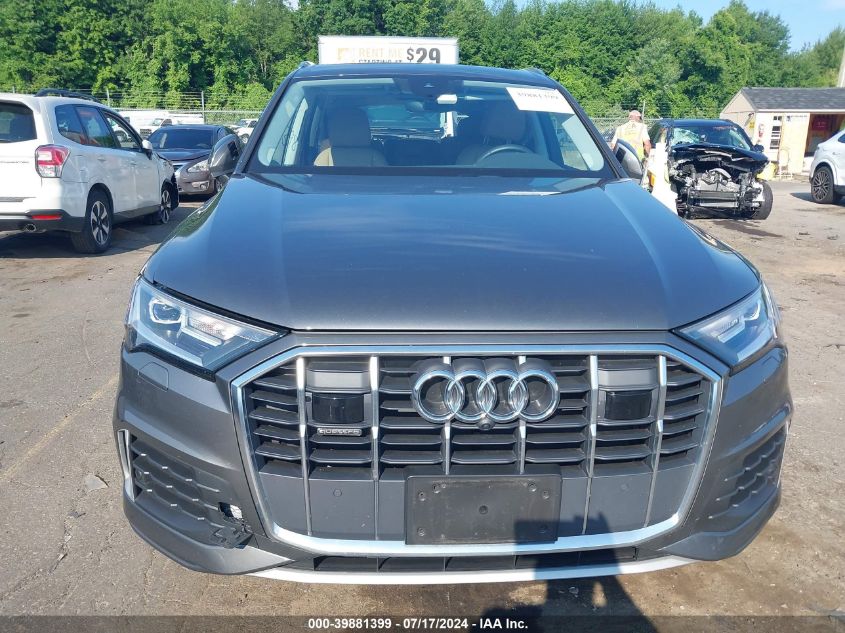 2022 Audi Q7 Premium Plus VIN: WA1LJBF79ND005685 Lot: 39881399