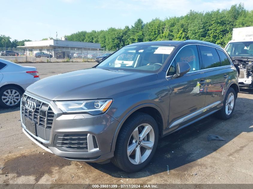 2022 Audi Q7 Premium Plus VIN: WA1LJBF79ND005685 Lot: 39881399