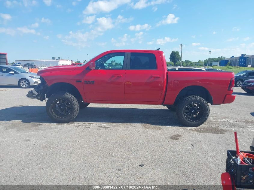 2018 Ram 1500 Sport VIN: 1C6RR7MT7JS244333 Lot: 39881427