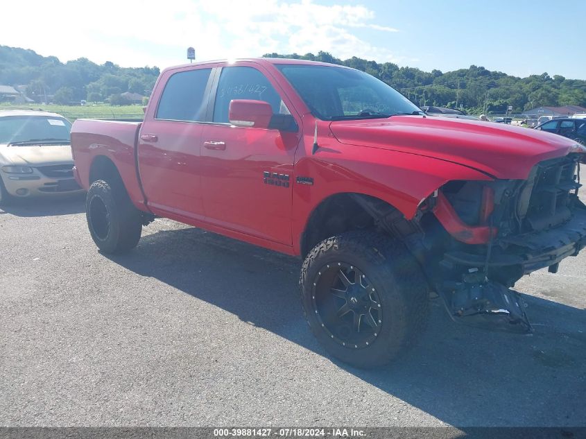 2018 Ram 1500 Sport VIN: 1C6RR7MT7JS244333 Lot: 39881427