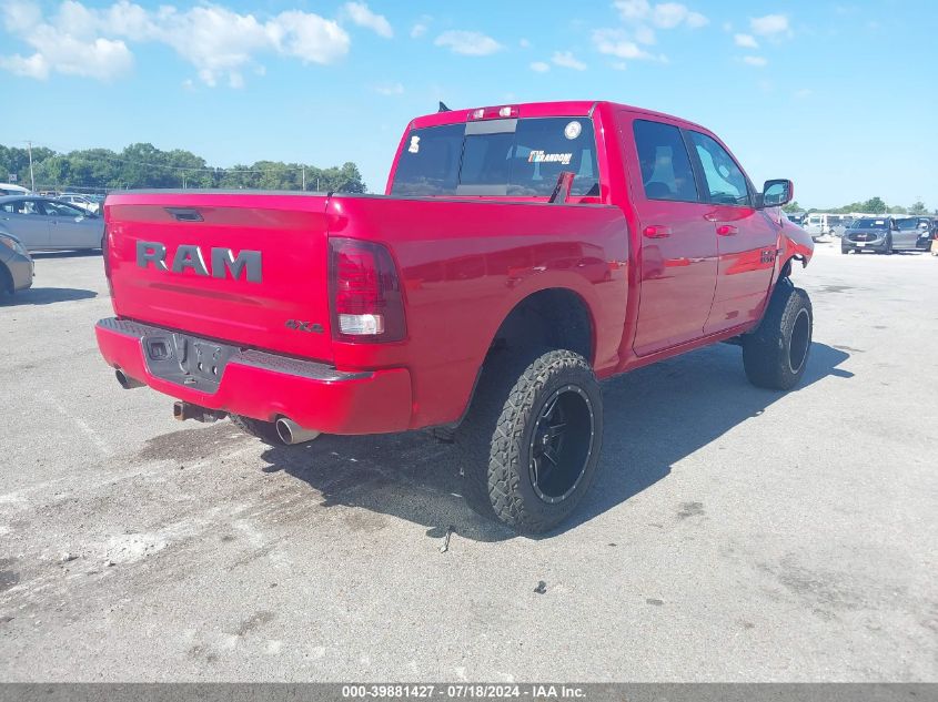 2018 Ram 1500 Sport VIN: 1C6RR7MT7JS244333 Lot: 39881427