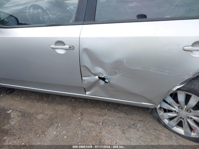 2010 Kia Forte Sx VIN: KNAFW4A36A5119262 Lot: 39881439