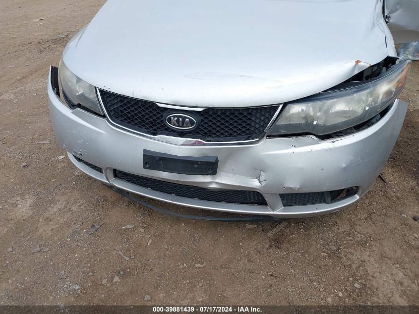 2010 Kia Forte Sx VIN: KNAFW4A36A5119262 Lot: 39881439