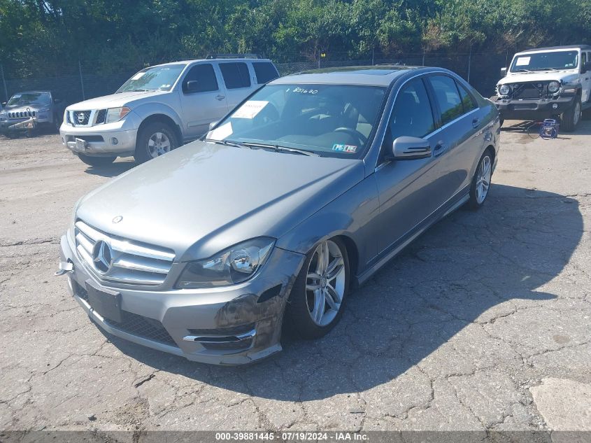 2013 Mercedes-Benz C 300 Luxury 4Matic/Sport 4Matic VIN: WDDGF8AB0DR251670 Lot: 39881445