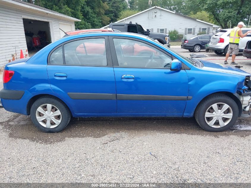 2006 Kia Rio Lx VIN: KNADE123566179736 Lot: 39881453