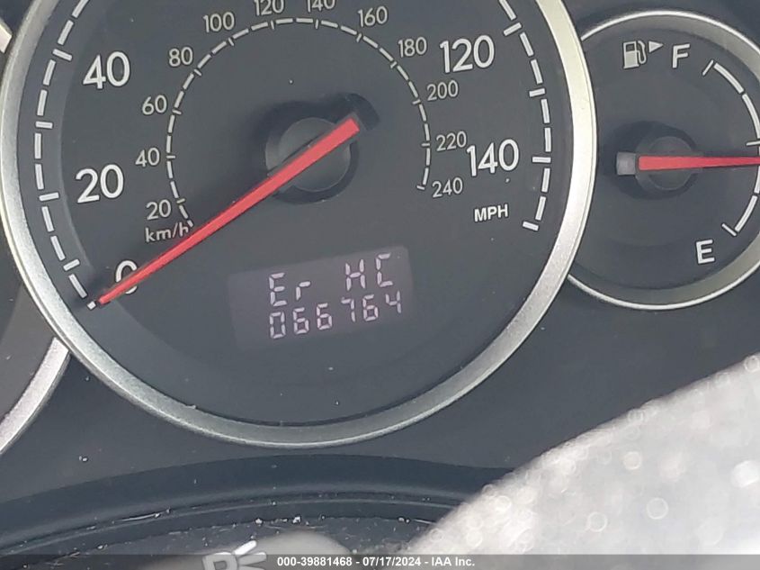 2006 Subaru Legacy 2.5I/2.5I Limited VIN: 4S3BL626567204040 Lot: 39881468