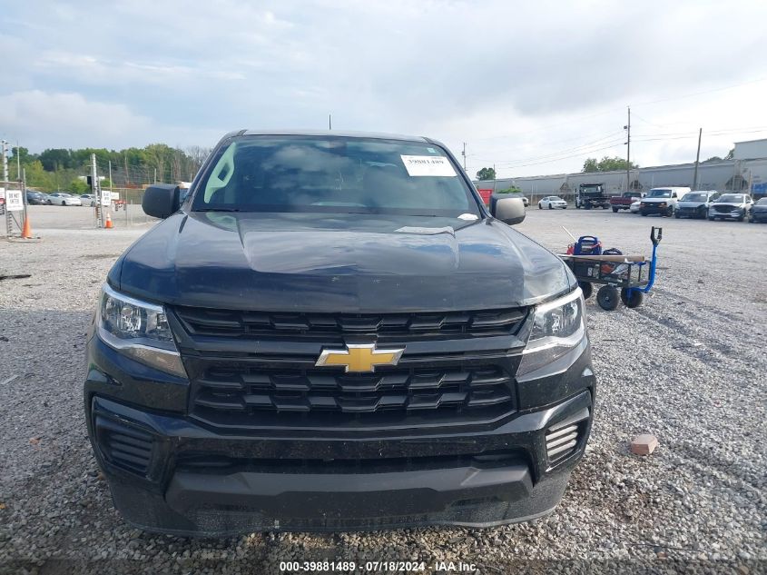 2022 Chevrolet Colorado 2Wd Short Box Wt VIN: 1GCGSBEAXN1302354 Lot: 39881489