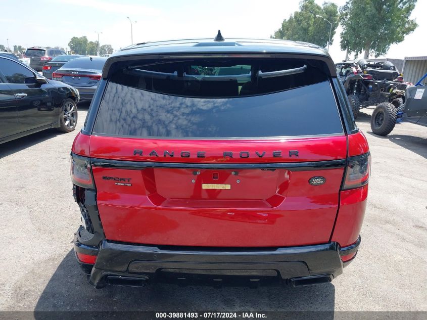 2020 Land Rover Range Rover Sport Hse VIN: SALWR2RY7LA739801 Lot: 39881493