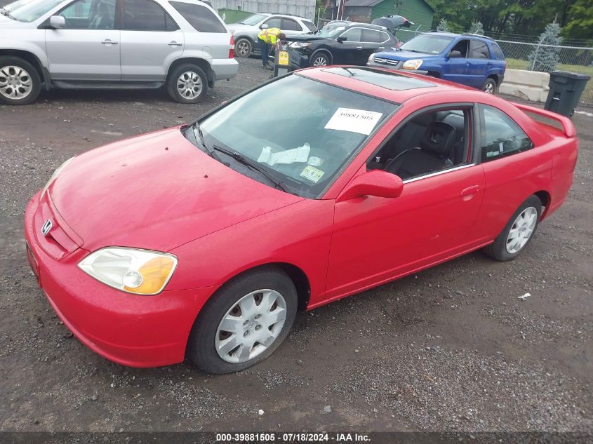 1HGEM22032L054527 | 2002 HONDA CIVIC