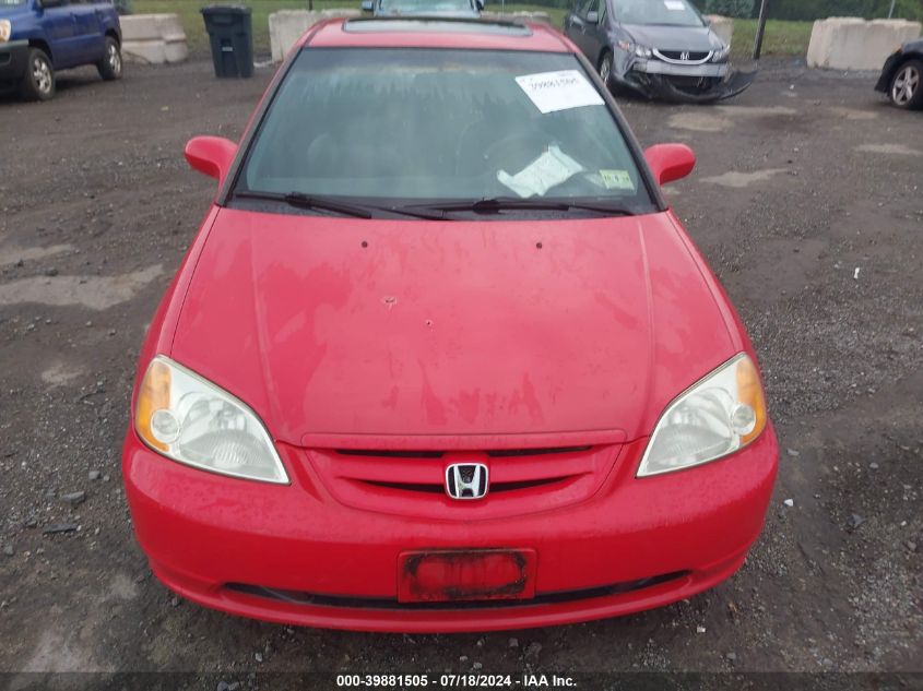 1HGEM22032L054527 | 2002 HONDA CIVIC