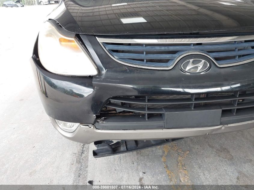 2012 Hyundai Veracruz Limited VIN: KM8NU4CC8CU201726 Lot: 39881507