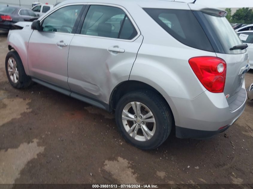 2011 Chevrolet Equinox Ls VIN: 2GNALBEC7B1245631 Lot: 39881513