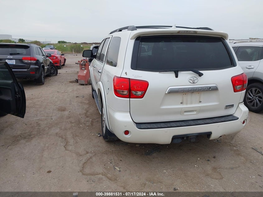 2013 Toyota Sequoia Platinum VIN: 5TDYY5G12DS046830 Lot: 39881531