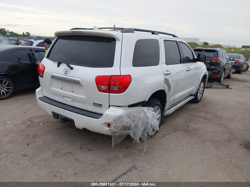 2013 Toyota Sequoia Platinum VIN: 5TDYY5G12DS046830 Lot: 39881531