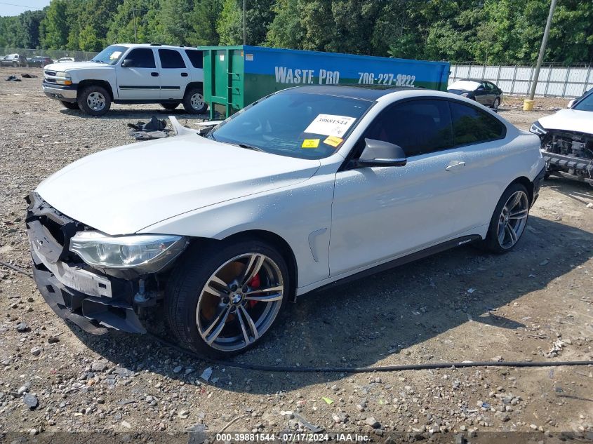 WBA3R5C52FK371422 2015 BMW 4 SERIES - Image 2