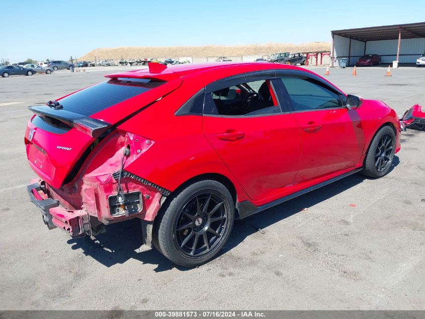 2017 HONDA CIVIC SPORT - SHHFK7H40HU404934