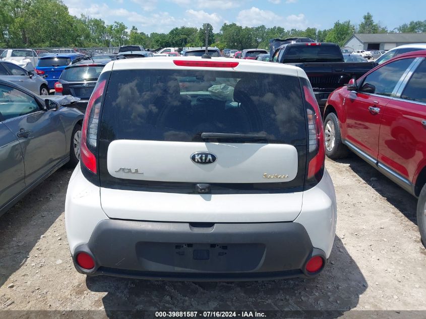 2015 Kia Soul VIN: KNDJN2A25F7234488 Lot: 39881587