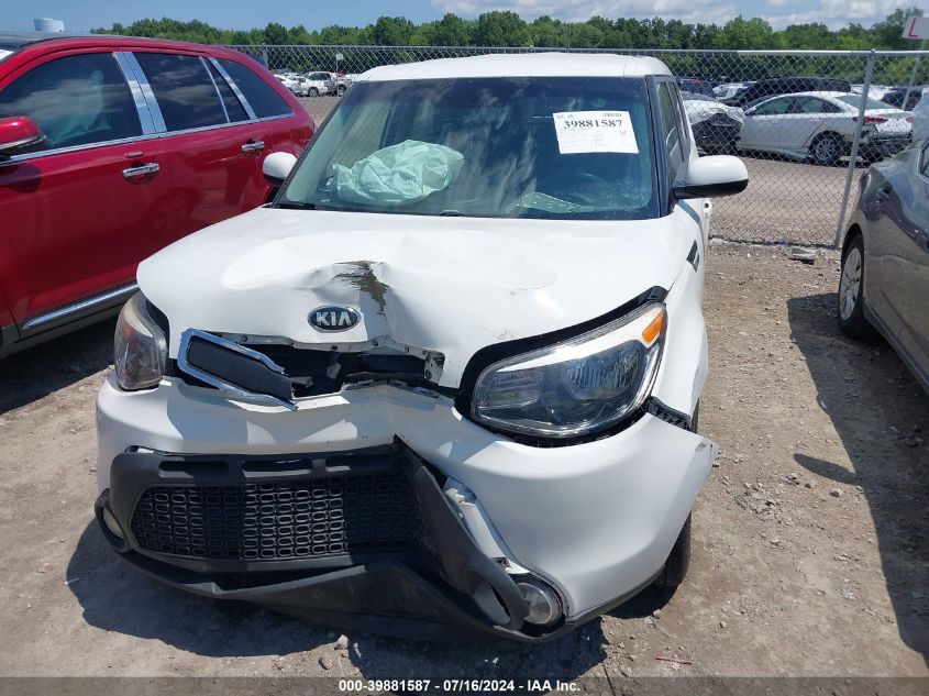 2015 Kia Soul VIN: KNDJN2A25F7234488 Lot: 39881587